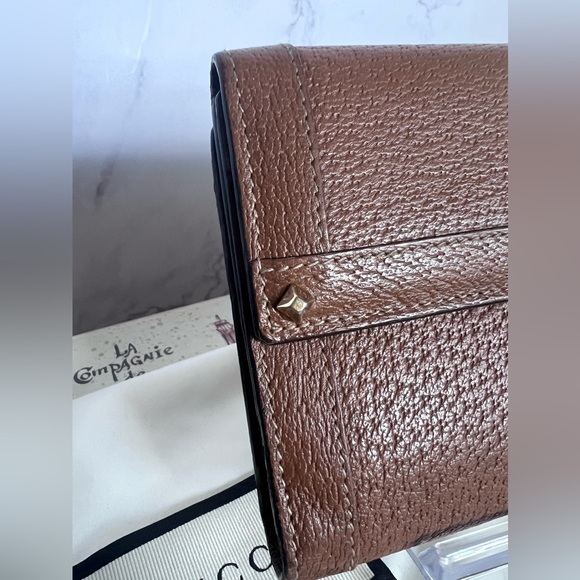 Gucci Monogram Leather and Canvas long wallet - Picture 2 of 12